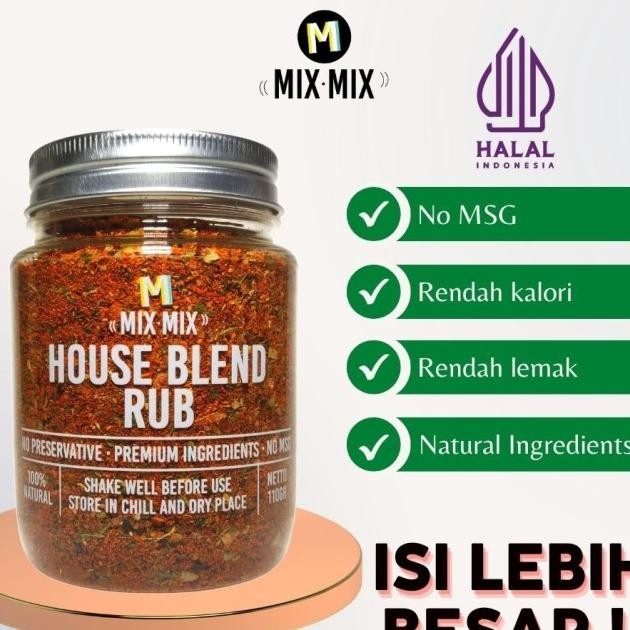 

Xx House Blend Rub/Bumbu Serbaguna Grill/Bbq//Spicy