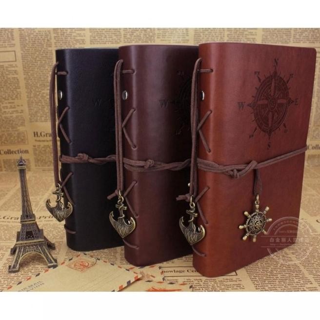 

Journal Book Leather Cover - Buku Jurnal Kulit