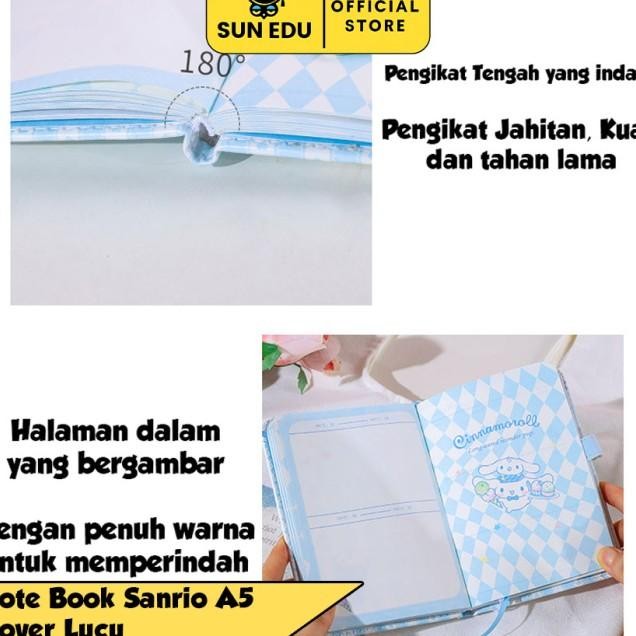 

Notebook Sanrio High Quality/ Buku Jurnal Cute/ Jurnaling Melody