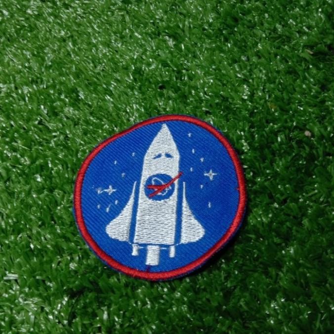 

Silahkan Order] Min 3pcs/Patch NASA Bordir/Emblem Bordir/Logo Space Funk/patch bordir