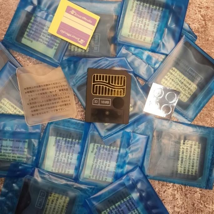 TERBARU - SmartMedia Card 16mb New Old Stock