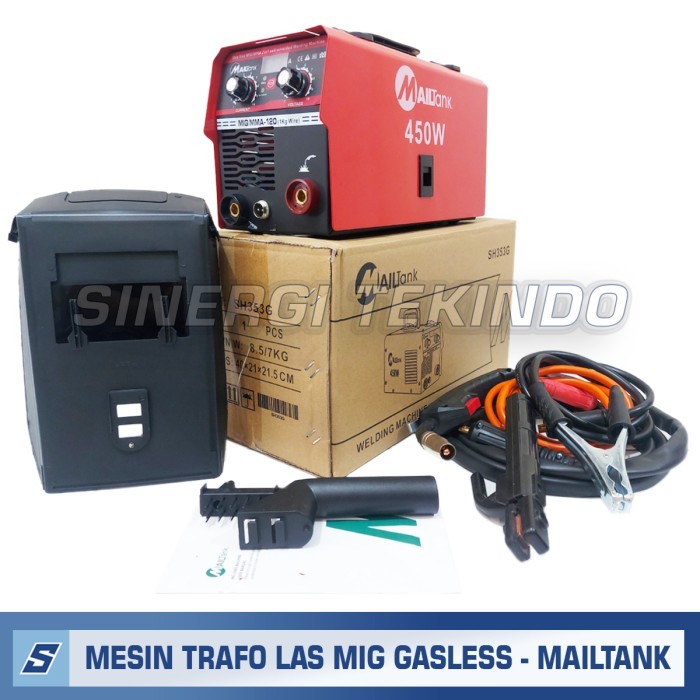 kosnew@ Mesin Las MIG Tanpa Gas CO2 450 Watt - MAILTANK Travo Las MIG MMA