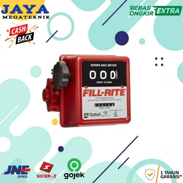 

newgan!! flowmeter fill rite 806CL FILL-RITE tuthil series 800 original usa