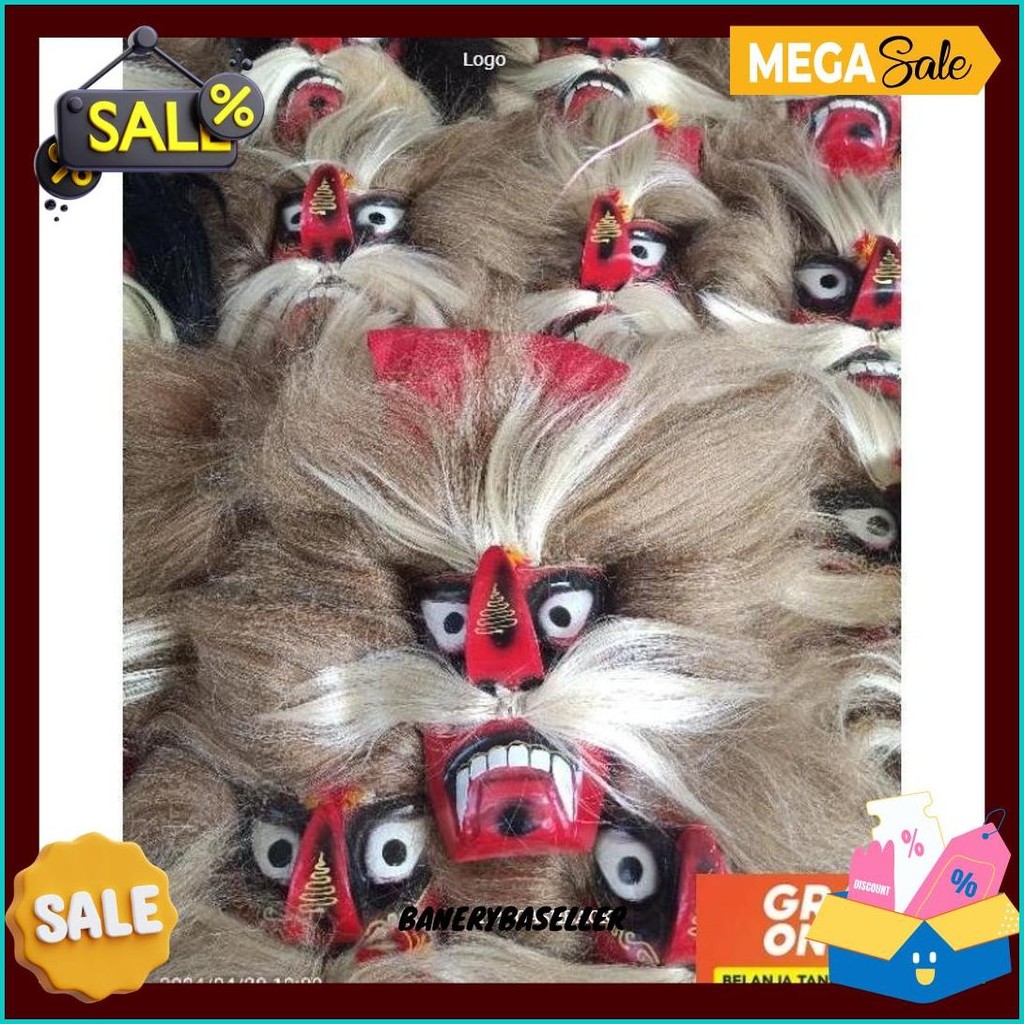 Bujang Ganong/Ganongan Anak/Topeng Bujang Ganong Murah Murah