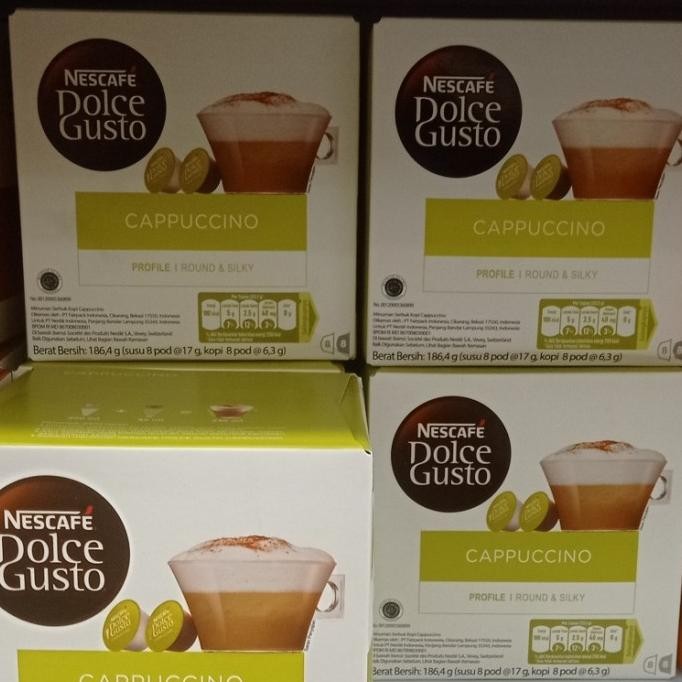

\\\\\] Nescafe Dolce Gusto cappuccino 186gr