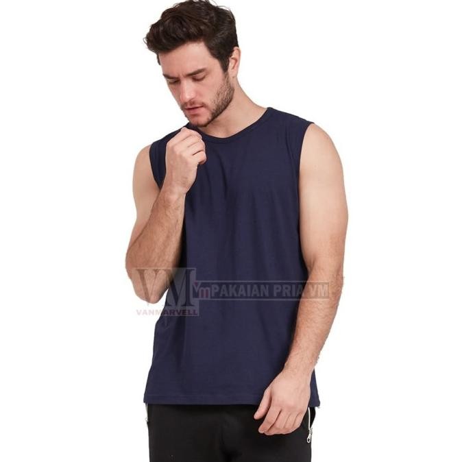 VM KAOS POLOS BUNTUNG KAOS PRIA TIDAK BERLENGAN