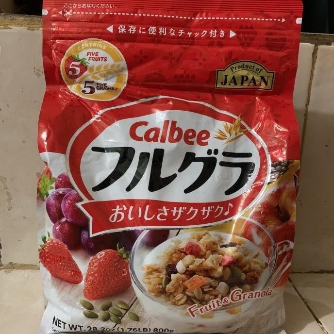 

Calbee Granola Cereal Jepang 800 gr