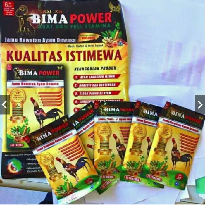 ~~~~~] Jamu Herbal BIMA POWER ayam aduan