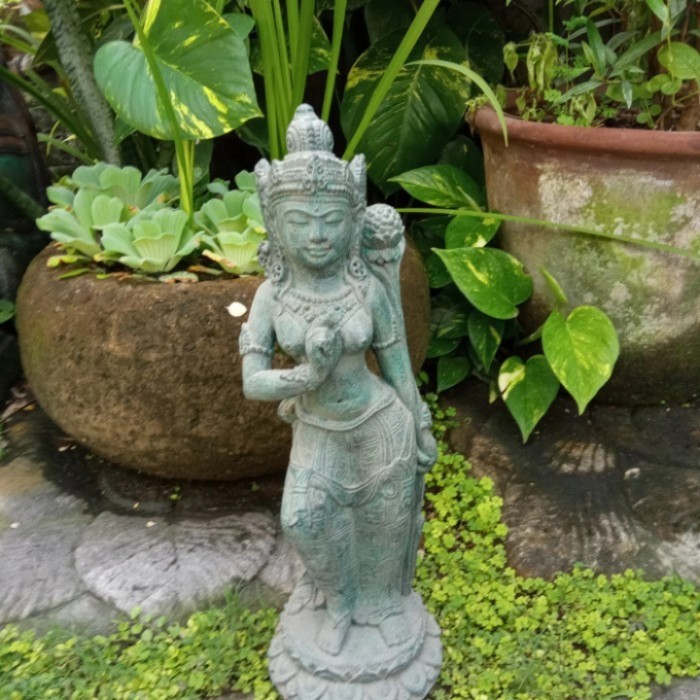 <<<<<] patung dewi sri dewi tara fiber