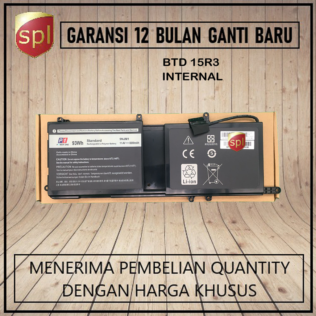 Baterai DEL Alienware 15 R3 44T2R 9NJM1