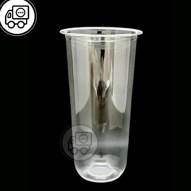 Cup 22 Oz Oval Universal Cup Gelas Plastik Grosir 1 Dus Isi 1000 Pcs