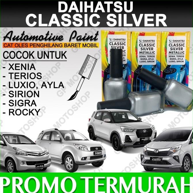 Daihatsu Classic Silver Metallic Cat Oles Penghilang Baret Mobil Xenia