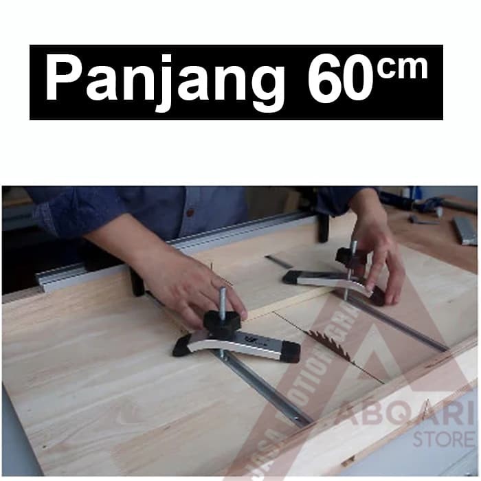 Termurah Miter T Slot / T Track Table Saw Runner / Table Saw Fence Rail