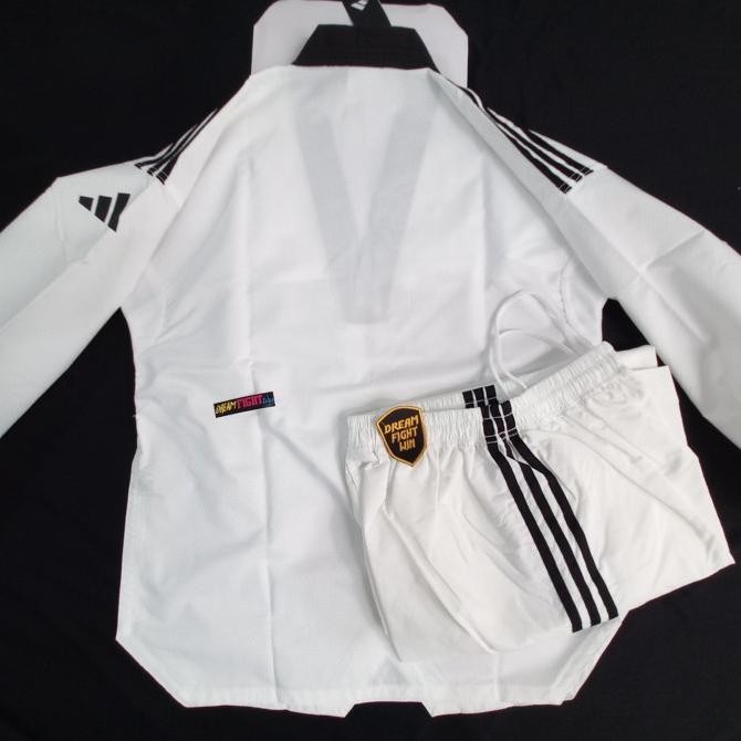 Adidas Adi Fighter 3 Stripes Dobok Taekwondo  Ready