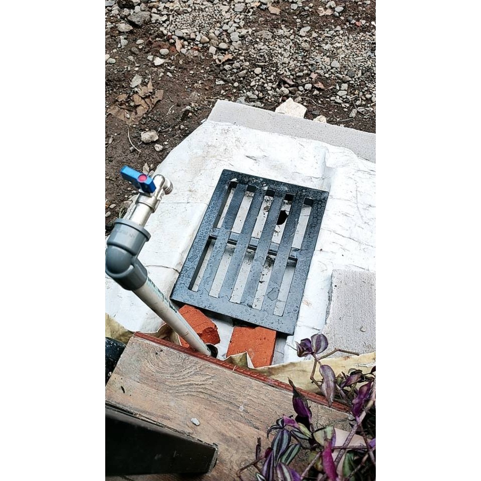 Terlaris Tutup Got Besi 40X30