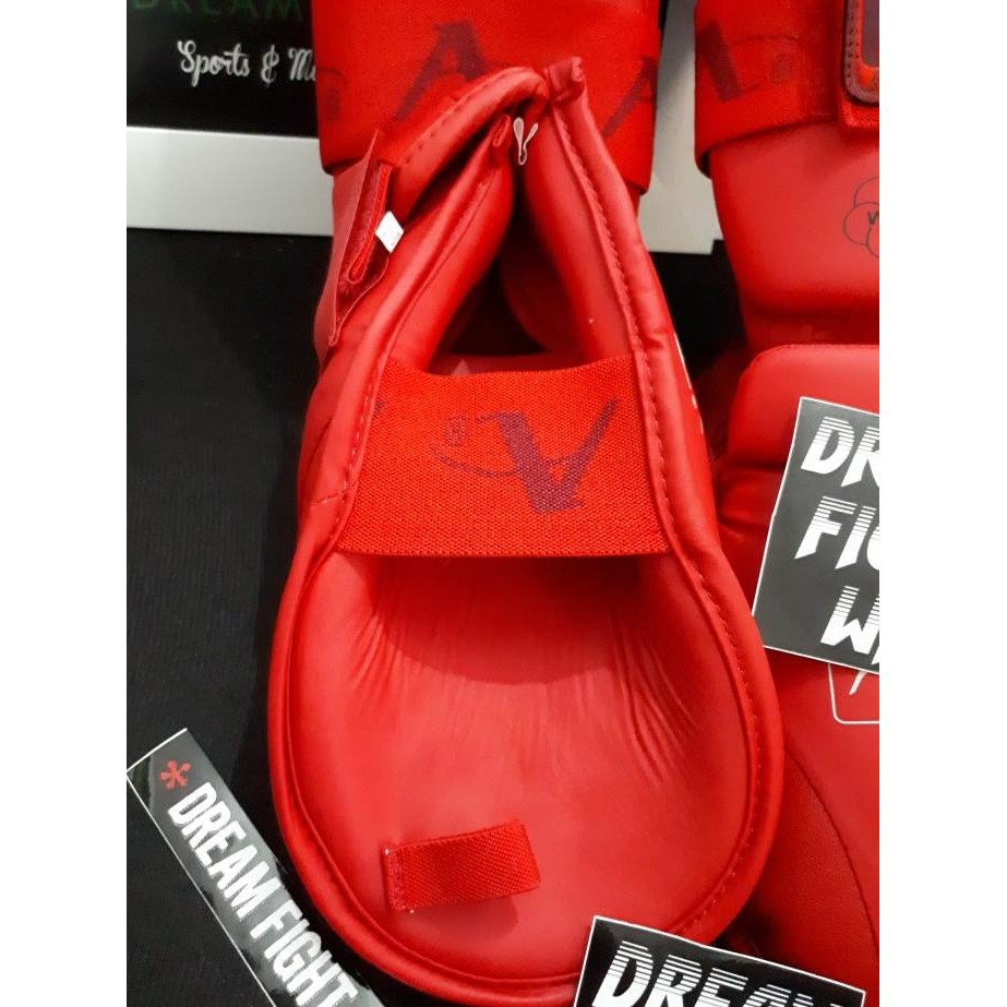 Arawaza Footpro Merah Karate Protector Wkf Approved  Ready