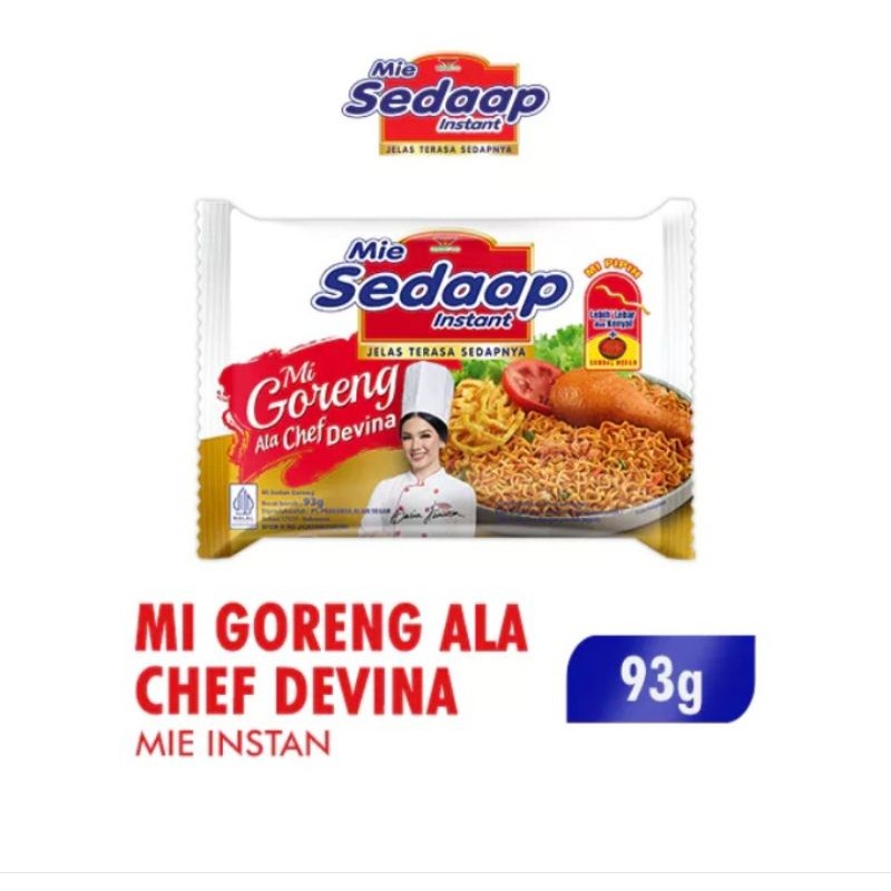 

mie sedaap goreng ala chef devina 90gr