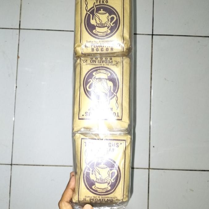 

Grosir Kopi Cap Teko 1 Ball 250 Gram 10/20 Bungkus (Tanpa Gula)