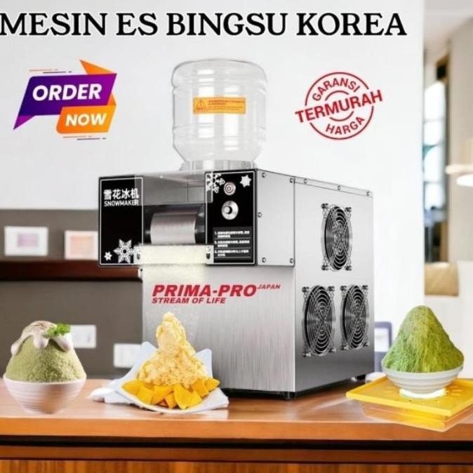 Mesin Bingsu Machine Snow Ice Maker Primapro Mesin Es Bingsu 360 Wat