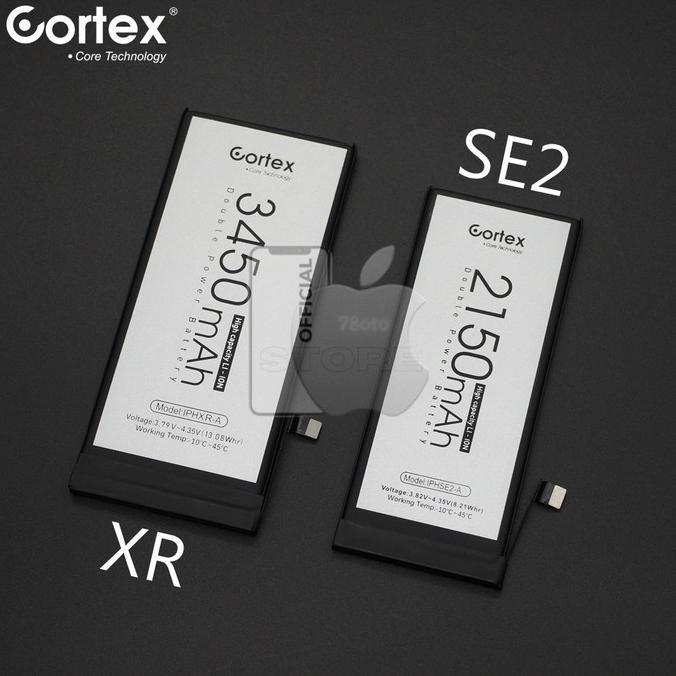 BEBAS ONGKIR - Cortex Baterai iPhone XR XS XSMax SE2020 11 11Pro 11ProMax Doublepower