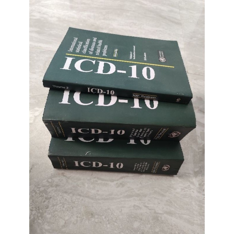 

ICD-10 volume 1-2-3 Tahun 2016 SOFT COVER |BcCLSRzP|