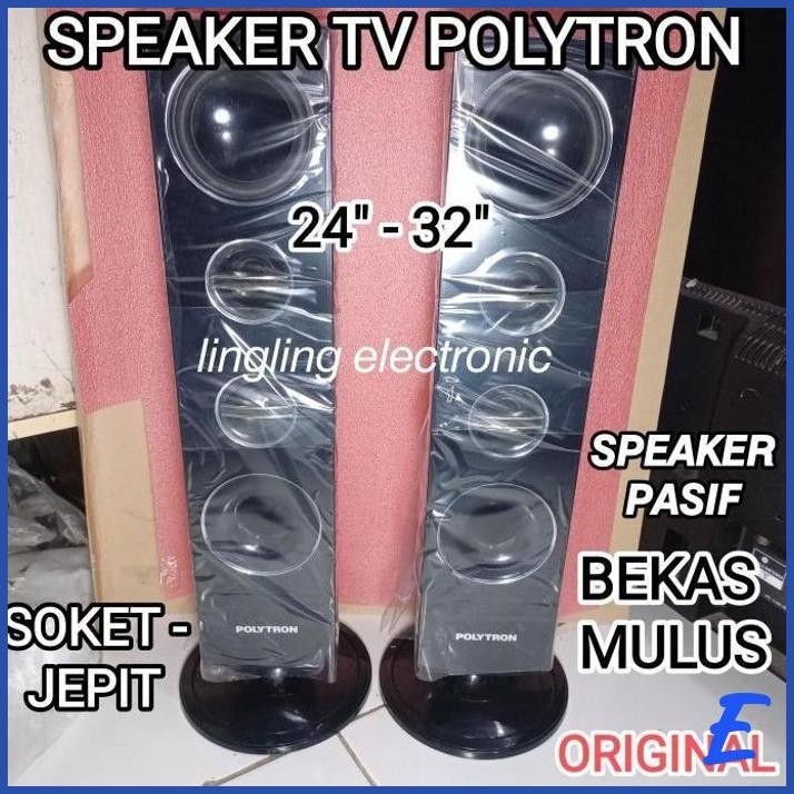 | AL | SPEAKER TV POLYTRON TOWER PASIF 32" ORIGINAL BEKAS MULUS