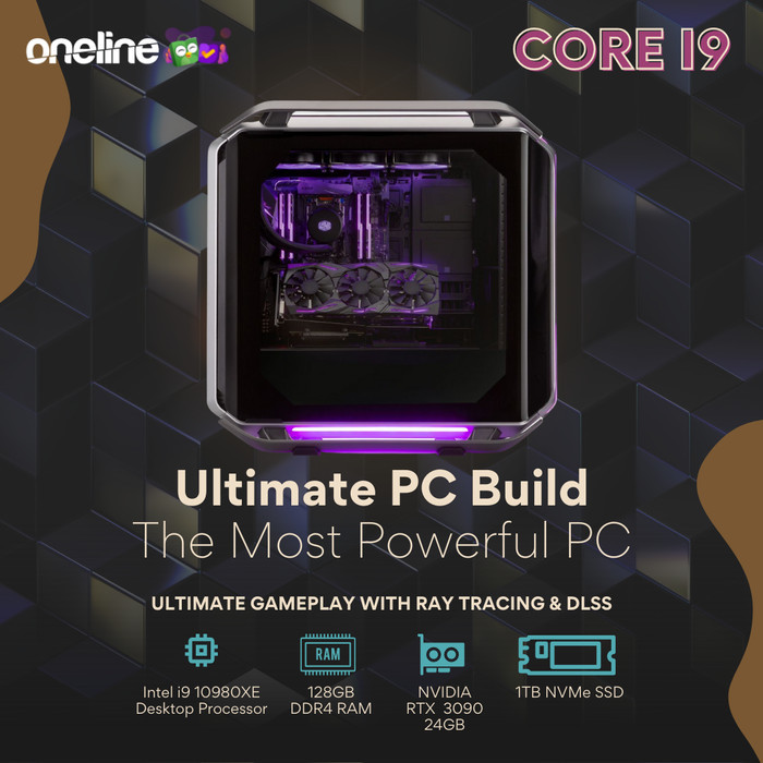 Ultimate PC Intel 10980XE / X299 / 128GB RAM / RTX 3090 24GB