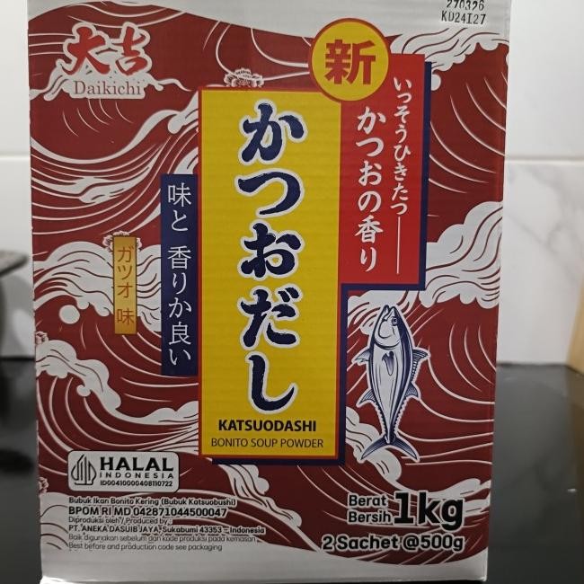 

Daikichi Katsuodashi 1Kg / Kaldu Bubuk Ikan