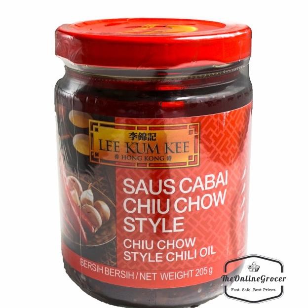 

Lee Kum Kee Chiu Chow Style Chili Oil- Saus Nyak Cabe 205 G