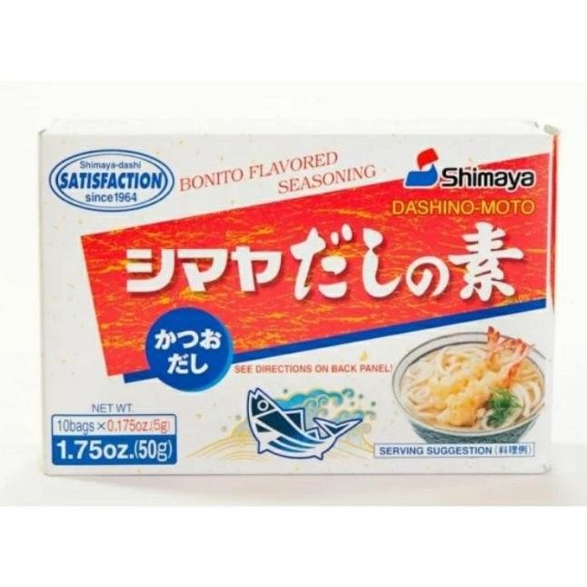 

Shimaya Dashi No Moto 50 Gr Kaldu Bubuk Ikan Katsuodashi Hondashi Kaldu Ikan Sop 50 Gr