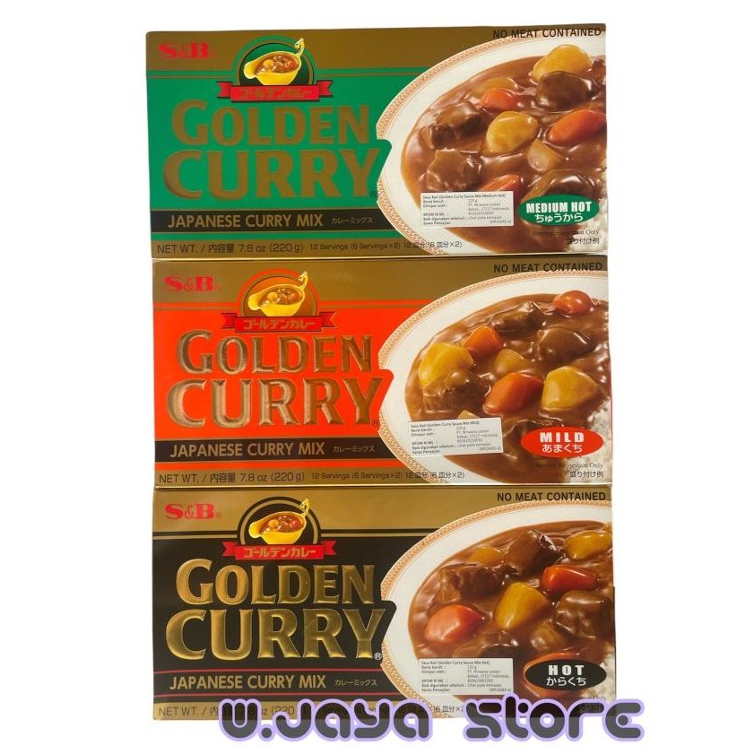 

Snb Golden Curry Sauce X- Bumbu Saus Kari 220Gr Jepang