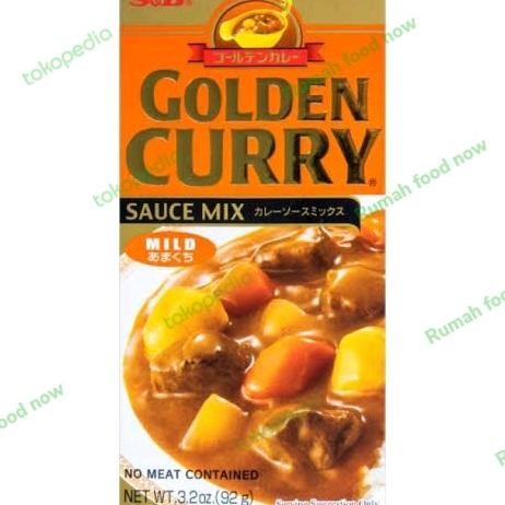 

S&B Golden Curry Japanese Sauce X Ld 92Gr