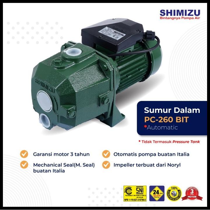 Shimizu Jet Pump Pc-260 Bit Pompa Air [250 Watt]