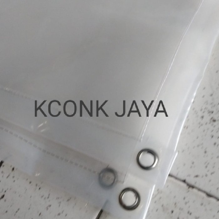 

plastik UV bening transparan ukuran 5x9 meter ketebalan 200 micron