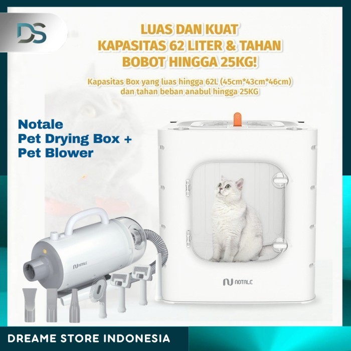 NTL PET BLOWER + DRYING BOX GROOMING SET