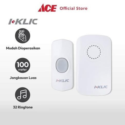 - I-Klic Bel Pintu Nirkabel 536