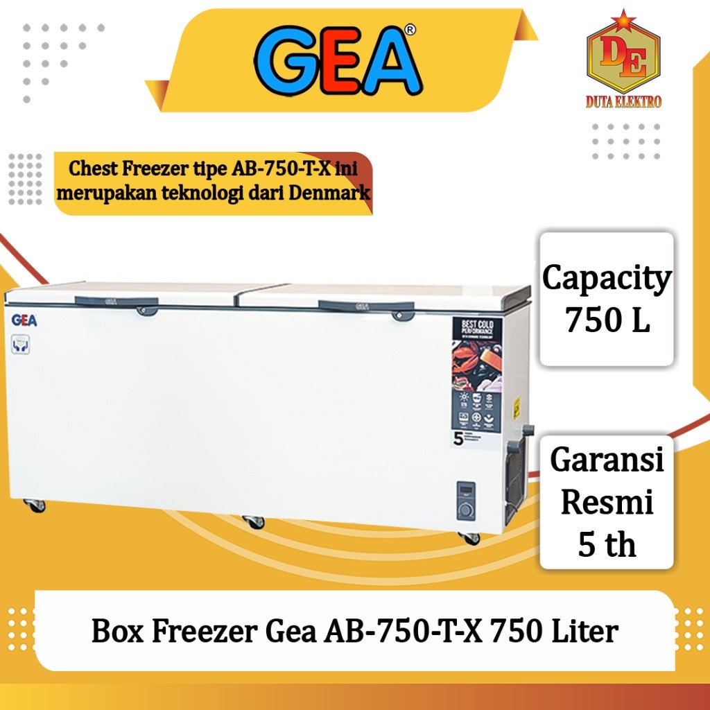 Box Freezer Gea AB 750 TX Chest Freezer 750 Liter