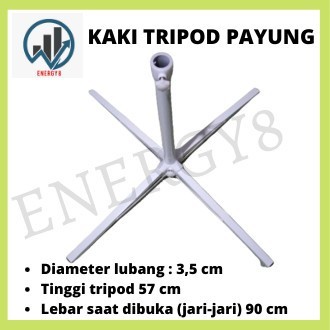 [Dijual] KAKI TRIPOD PAYUNG - TRIPOD TENDA PAYUNG - TRIPOD PAYUNG