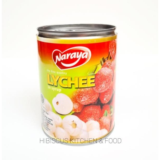 Naraya Lychee 565 Gram | Buah Leci Kaleng