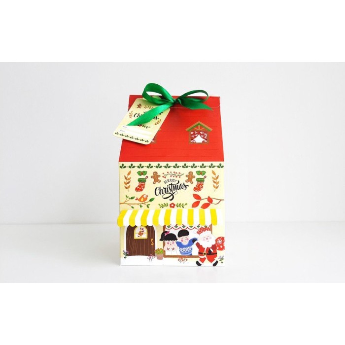 

Kotak Bingkisan Natal Dus 2 Toples 500Gram Box Kuker Xmas Kardus Rumah