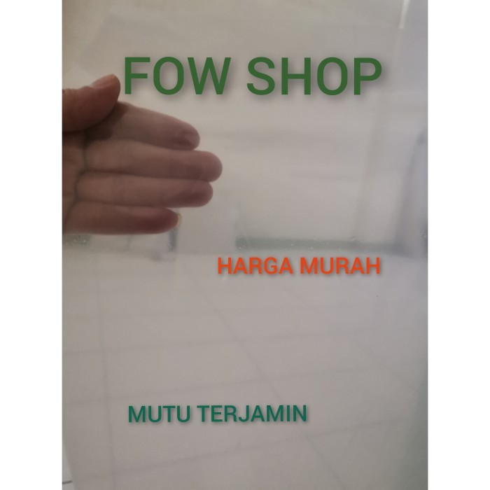 

Roll Plastik Cor PE Lebar 1.5 M dengan tebal 80 mc