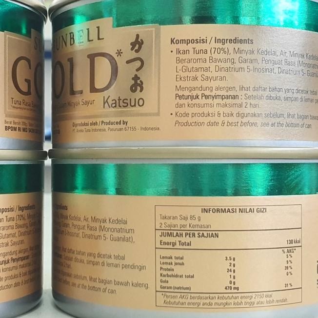 

Sunbell Tuna Katsuo Gold 200Gr / Ikan Tuna Kaleng 200Gr / Tuna Slice