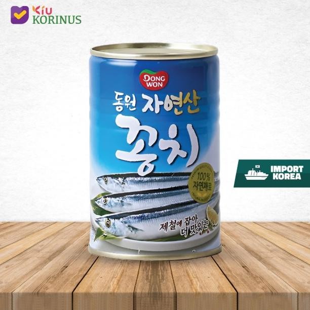 

K- Dongwon Canned Saury/ Ikan Sauri Korea Kemasan Kaleng 300Gr