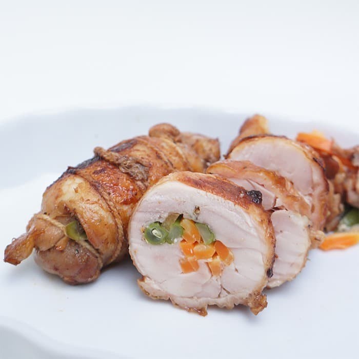 

1Kg Teriyaki Chicken Roll Rollade Ayam