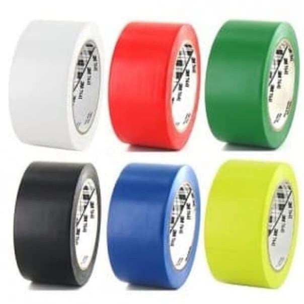 

3M - Lakban Lantai 3M 764 Vinyl - Floor Marking Tape 2"X33 M