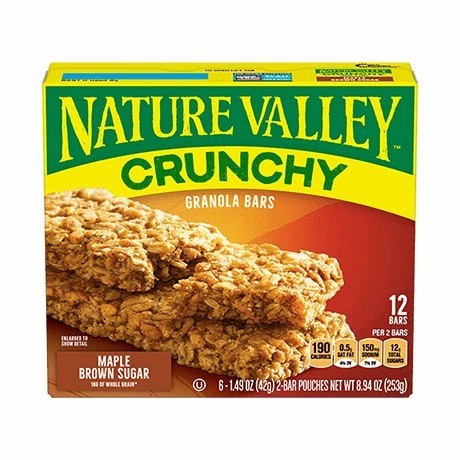 

nature valley granola bar maple brown sugar isi 12 bars