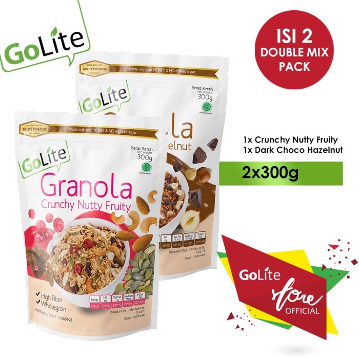 

Granola GoLite Double Mix Pack 300gr
