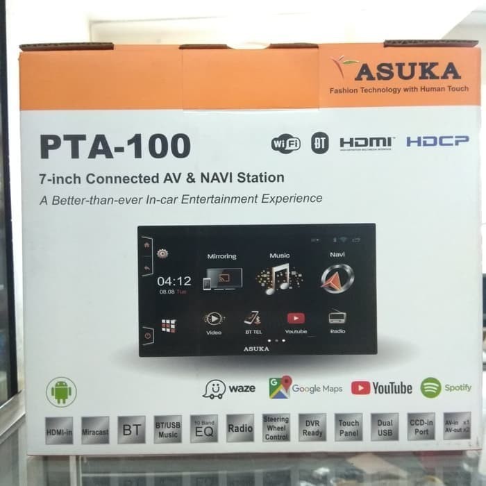Termurah Asuka Pta-100 Tv Mobil Asuka Pta 100 With Tv Tuner Digital