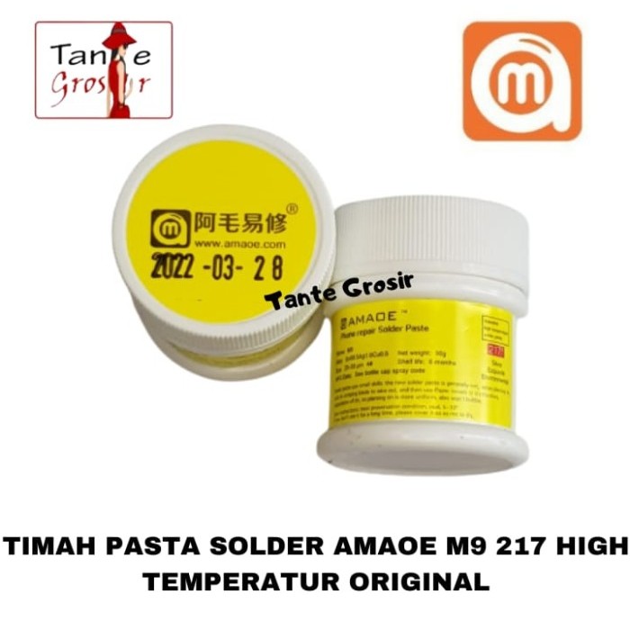 Termurah Timah Pasta Amaoe M9 217 High Temp Pasta Solder Soldering Paste Ori