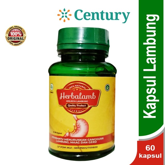 

HERBALAMB ISI 60 KAPSUL / SUPLEMENT LAMBUNG / MULTIVITAMIN LAMBUNG
